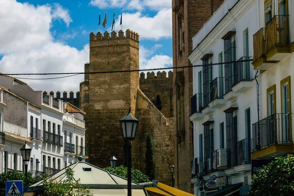 Carmona Spanje Juli 2021 Stedelijke Landschap Van Carmona Genaamd Heldere — Stockfoto