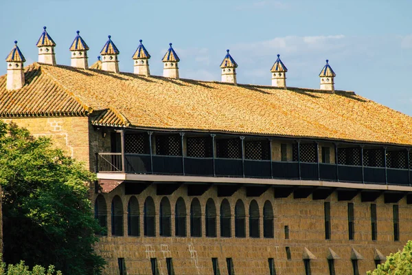 Carmona Spain July 2021 Parador Located Carmona Called Bright Star — Stock Photo, Image