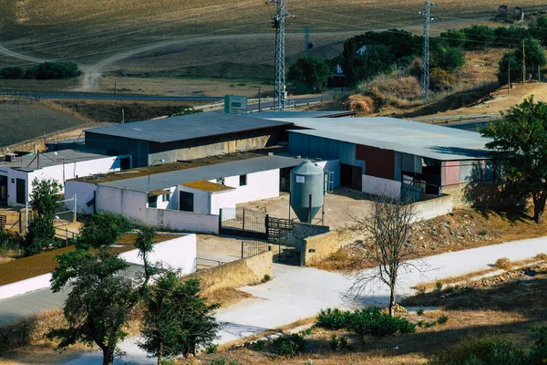 Carmona Spanje Juli 2021 Boerderij Het Platteland Van Carmona Gelegen — Stockfoto