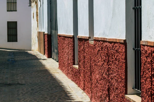 Carmona España Julio 2021 Fachada Casa Antigua Las Calles Carmona — Foto de Stock