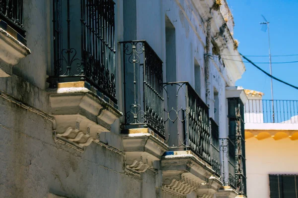 Carmona Spain July 2021 Facade Old House Streets Carmona Called — Stock Photo, Image