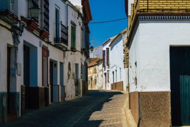 Carmona İspanya 30 Temmuz 2021 'de Carmona' da Avrupa 'nın Parlak Yıldızı olarak adlandırılan dar ve dolambaçlı Arap yerleşimini gösteriyor.