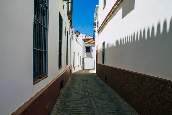 Carmona Espagne Juillet 2021 Rue Étroite Dans Ville Carmona Appelée — Photo