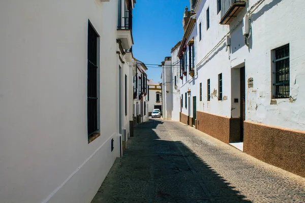 Carmona Spagna Luglio 2021 Strada Stretta Nel Comune Carmona Chiamata — Foto Stock