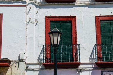 Carmona İspanya 30 Temmuz 2021 'de Carmona şehrinin dar sokaklarında bulunan 