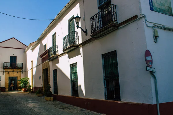 Carmona Spanje Juli 2021 Gebouw Van Een Oud Huis Straten — Stockfoto