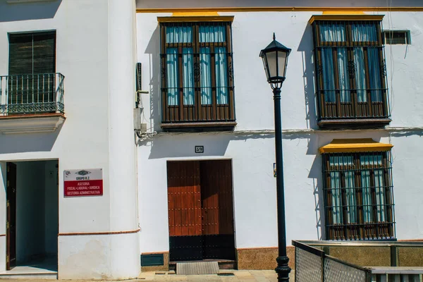 Carmona España Julio 2021 Fachada Casa Antigua Las Calles Carmona —  Fotos de Stock