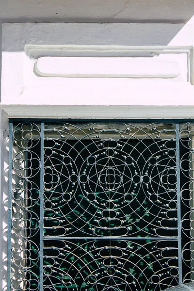 Carmona Spain July 2021 Closeup Window Old House Narrow Streets — Stock Photo, Image