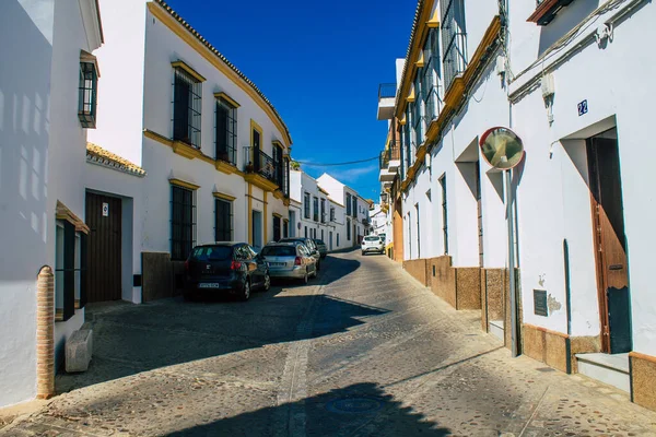 Carmona España Julio 2021 Calle Estrecha Ciudad Carmona Llamada Estrella — Foto de Stock