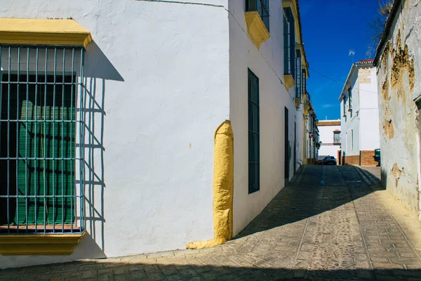 Carmona Espagne Juillet 2021 Rue Étroite Dans Ville Carmona Appelée — Photo