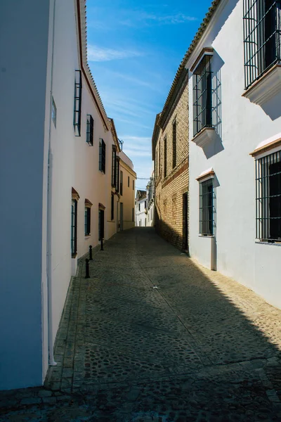 Carmona España Julio 2021 Calle Estrecha Ciudad Carmona Llamada Estrella —  Fotos de Stock