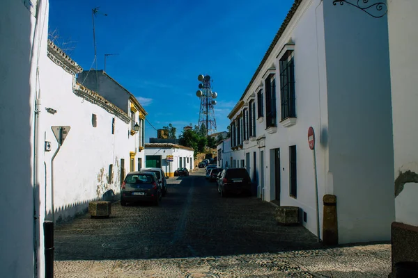 Carmona España Julio 2021 Calle Estrecha Ciudad Carmona Llamada Estrella —  Fotos de Stock