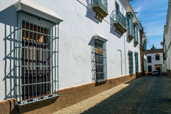 Carmona Automatische Übersetzung Juli 2021 Fassade Eines Alten Hauses Den — Stockfoto