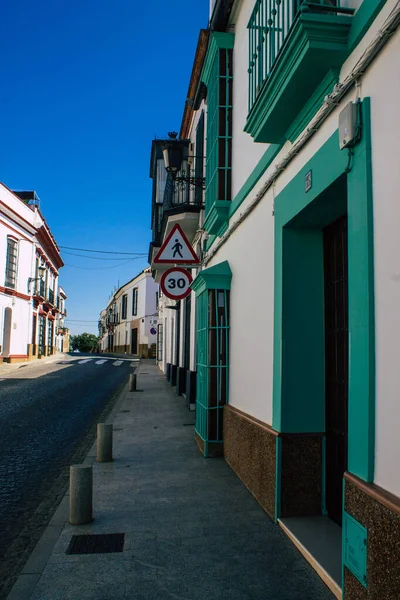 Carmona Spanien Juli 2021 Stadslandskap Carmona Kallas Europas Klara Stjärna — Stockfoto