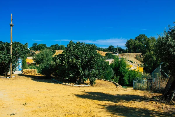 Carmona Espagne Août 2021 Vue Sur Jardin Anise Factory Los — Photo