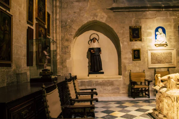Sevilla Spanje Augustus 2021 Sint Metropolitaanse Patriarchale Kathedraal Kerk Van — Stockfoto