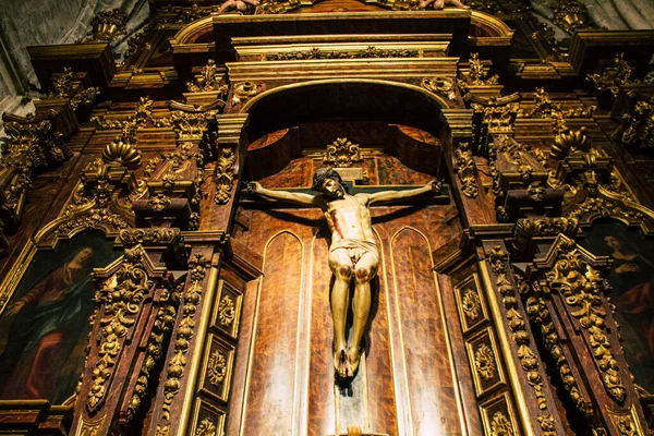 Sevilla Spanje Augustus 2021 Kerk Van Santa Mara Sevilla Grootste — Stockfoto