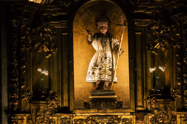 Севилья Испания Августа 2021 Года Внутри Церкви Святого Митрополита Патриаршего — стоковое фото