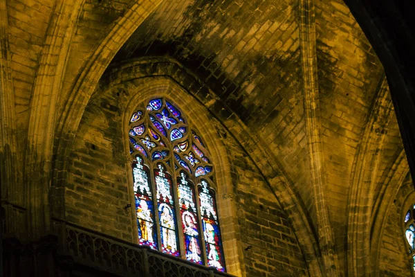 Σεβίλλη Ισπανία Αυγούστου 2021 Μέσα Στον Καθεδρικό Ναό Του Αγίου — Φωτογραφία Αρχείου