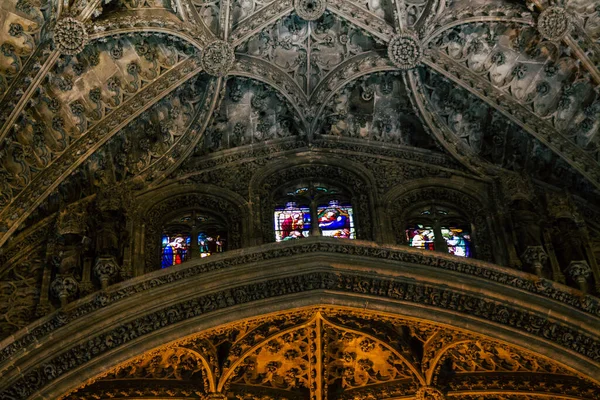 Sevilla España Agosto 2021 Dentro Catedral Metropolitana Patriarcal Santa Maria —  Fotos de Stock