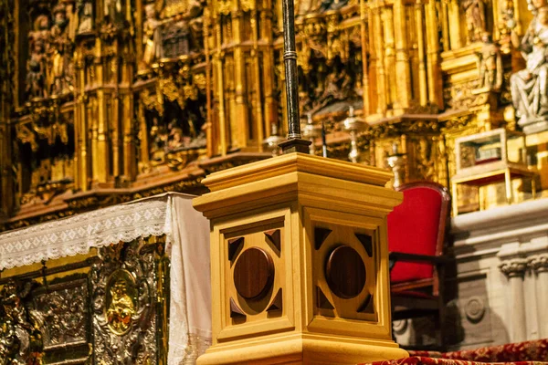 Seville Spain August 2021 Saint Metropolitan Patriarchal Cathedral Church Santa — Stock Photo, Image