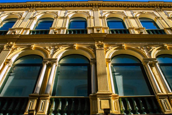 Seville Spain August 2021 Facade Building Streets Seville Emblematic City — Stock Photo, Image