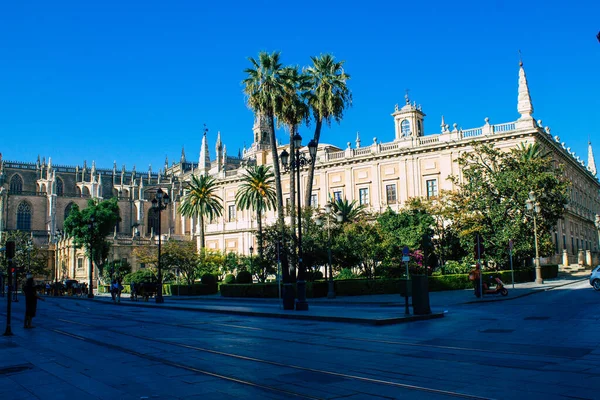 Séville Espagne Août 2021 Paysage Urbain Ville Séville Une Ville — Photo