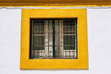 Seville İspanya 10 Ağustos 2021 Sevilla şehri, sembolik bir şehir ve İspanya 'nın güneyindeki Endülüs Bölgesi' nin başkenti.