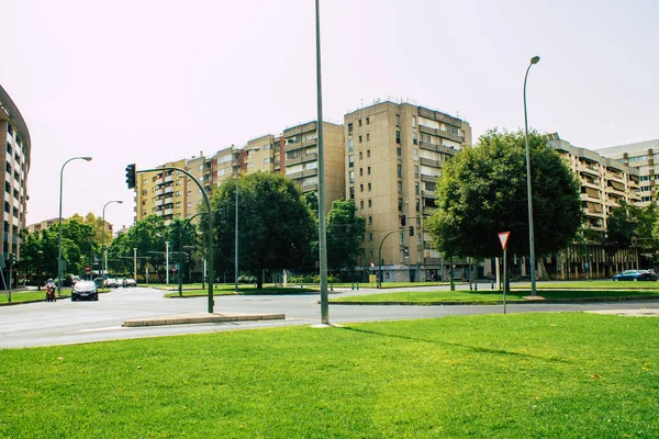 Sevilla Spanje Augustus 2021 Stedelijk Landschap Van Stad Sevilla Een — Stockfoto