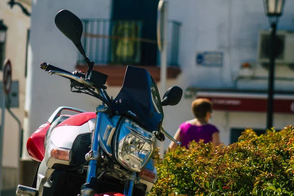 Carmona Spanien August 2021 Suzuki Gxr 700 Motorrad Geparkt Den — Stockfoto