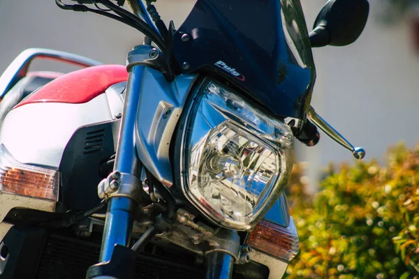 Carmona Ισπανία Αυγούστου 2021 Suzuki Gxr 700 Μοτοσικλέτα Σταθμευμένο Στους — Φωτογραφία Αρχείου