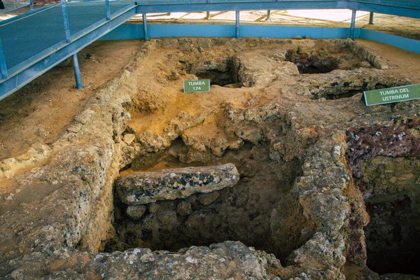 Carmona España Agosto 2021 Necrópolis Considerada Uno Los Complejos Funerarios —  Fotos de Stock