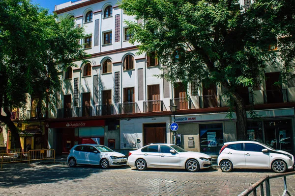 Siviglia Spagna Agosto 2021 Edificio Situato Nel Quartiere Triana Siviglia — Foto Stock