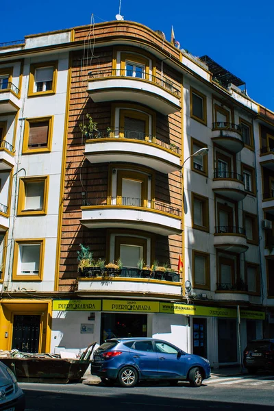 Seville Spain August 2021 Building Located City Seville Emblematic City — Stock Photo, Image