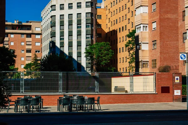 Sevilla Spanje September 2021 Gebouw Gelegen Stad Sevilla Symbolische Stad — Stockfoto