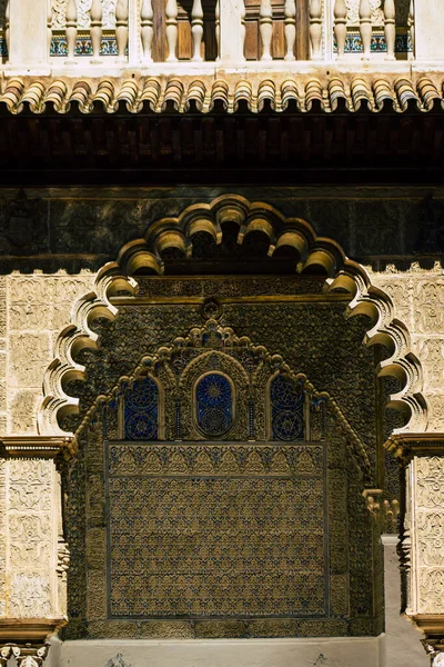 Sevilla España Septiembre 2021 Alcázar Sevilla Sus Jardines Palacio Fortificado — Foto de Stock