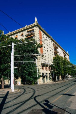 Sevilla İspanya 18 Eylül 2021 Sevilla şehri, sembolik şehir ve Endülüs Bölgesi 'nin başkenti, İspanya' nın güneyinde.