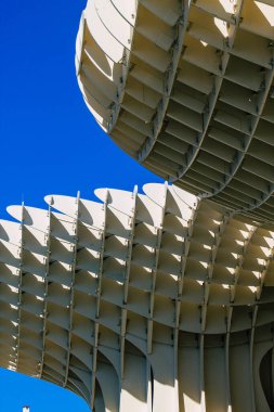 Sevilla İspanya 18 Eylül 2021 Sevilla şehri, sembolik şehir ve Endülüs Bölgesi 'nin başkenti, İspanya' nın güneyinde.