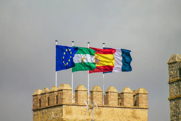 Sevilla Spanje September 2021 Stadsgezicht Van Sevilla Symbolische Stad Hoofdstad — Stockfoto