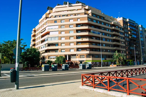 Sevilla Spanje September 2021 Gebouw Gelegen Stad Sevilla Symbolische Stad — Stockfoto