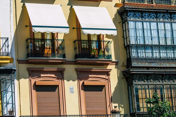 Sevilla España Septiembre 2021 Edificio Situado Ciudad Sevilla Ciudad Emblemática —  Fotos de Stock