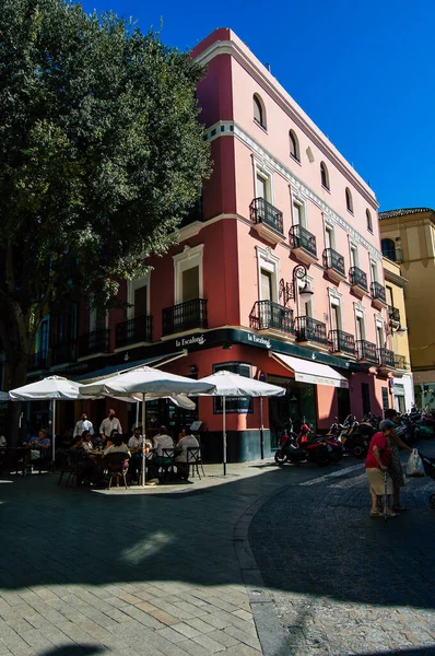 Sevilla Spanje September 2021 Stadsgezicht Van Sevilla Symbolische Stad Hoofdstad — Stockfoto