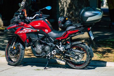 Seville İspanya 22 Eylül 2021 Sevilla, sembolik bir şehir ve Endülüs Bölgesi 'nin başkenti Sevilla caddelerine parketti.