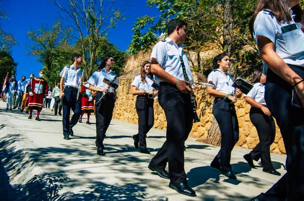 Carmona Spain September 2021 Focus Members Local Music Orchestra Playing — Stock Photo, Image