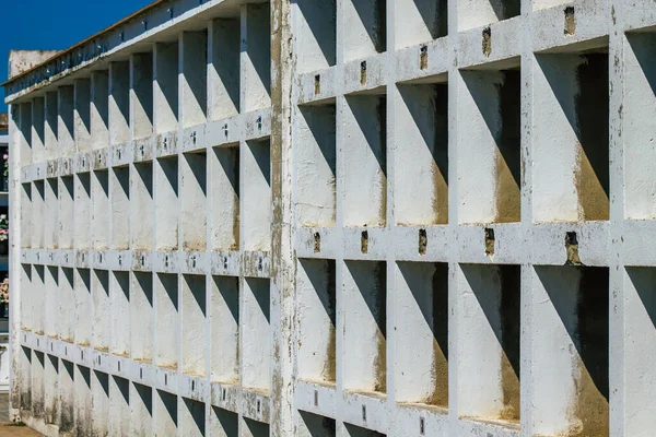 Sevilla España Septiembre 2021 Tumbas Típicas Cementerio Cristiano Del Municipio — Foto de Stock