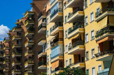 Seville İspanya 22 Eylül 2021 İspanya 'nın güneyinde, sembolik şehir ve Endülüs Bölgesi' nin başkenti Sevilla şehrinde yer alan bina.