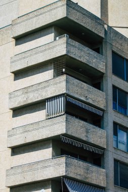 Seville İspanya 22 Eylül 2021 İspanya 'nın güneyinde, sembolik şehir ve Endülüs Bölgesi' nin başkenti Sevilla şehrinde yer alan bina.