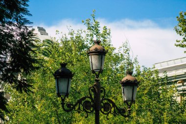 Seville İspanya 22 Eylül 2021 Sevilla şehri, sembolik şehir ve Endülüs Bölgesi 'nin başkenti, İspanya' nın güneyinde.