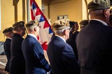 Seville, İspanya, 25 Ekim 2025. İspanyol Silahlı Kuvvetleri 9. Piyade Alayı 