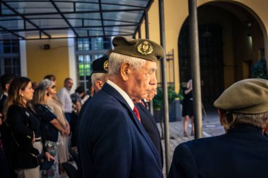 Seville, İspanya, 25 Ekim 2025. İspanyol Silahlı Kuvvetleri 9. Piyade Alayı 